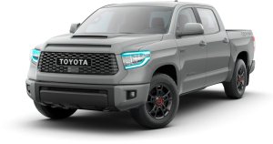 Toyota Tundra Headlight DRL Upgrade Kit - ORACLE Lighting - Dynamic ColorSHIFT - `18-`21